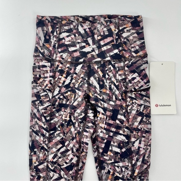 NWT Lululemon Fast And Free Tight II 25” Non Reflective Nulux Womens Sz 2 - Picture 4 of 9
